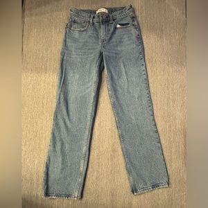 Abercrombie Straight Mid-rise Jean